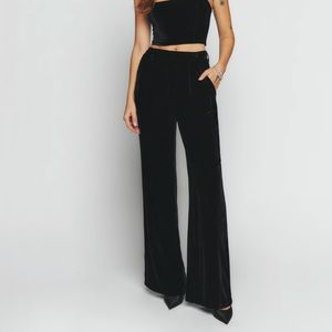 BNWT Reformation Petites Wes Velvet Pant
